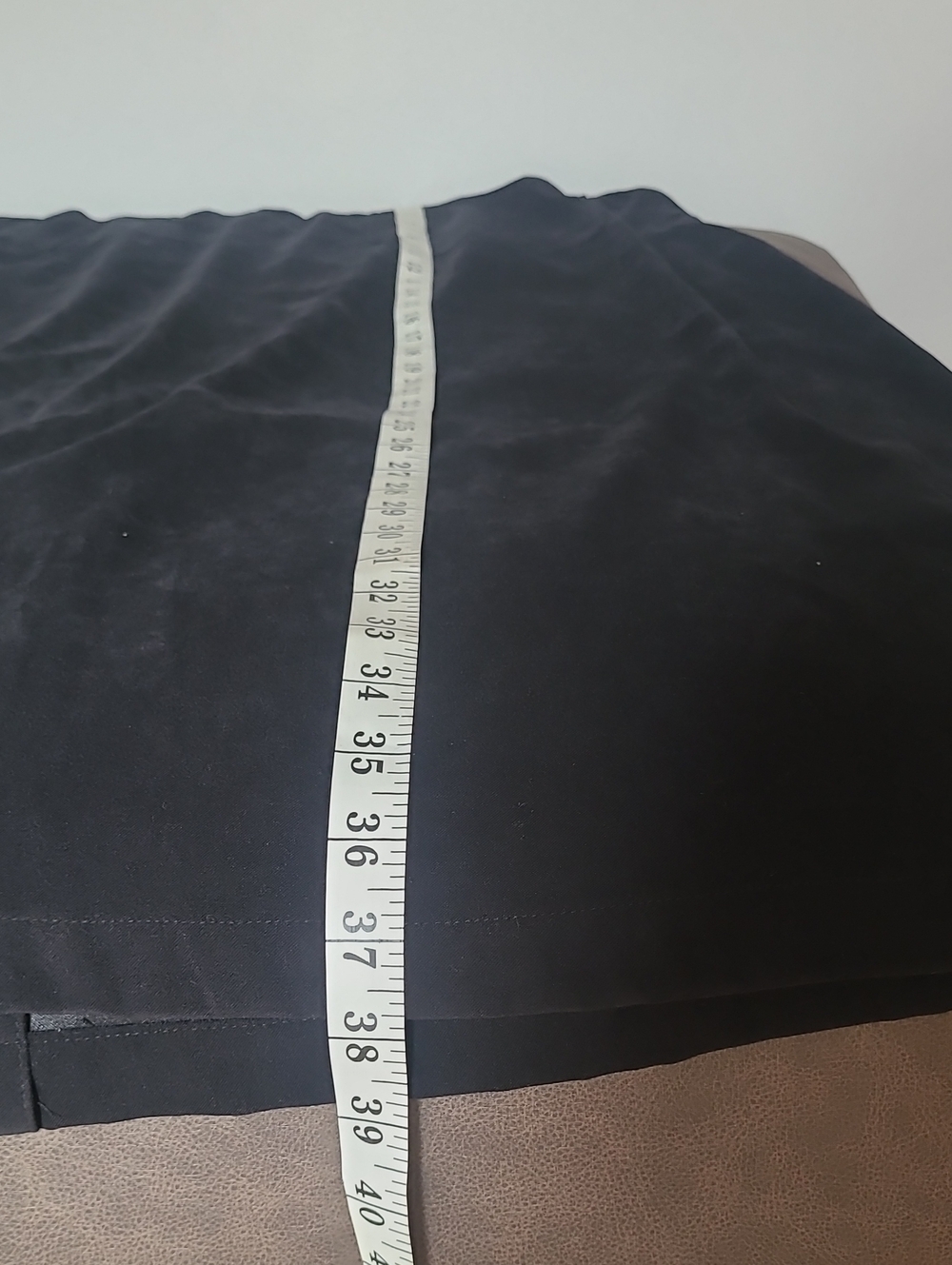 Denim & Co Midnight Black Lightweight Velour Midi Maxi Skirt Wmn Plus 3X Modest - Picture 10 of 10
